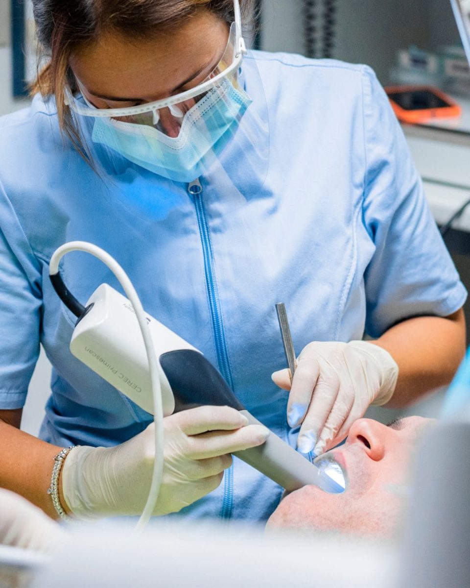 Scanner impronta digitale dentista sassari